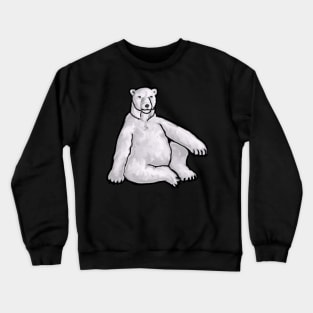 Polar bear Reversed Crewneck Sweatshirt